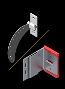 Moderne HPL-Fassaden Befestigung mit Aluminium-Unterkonstruktion von Fastening57